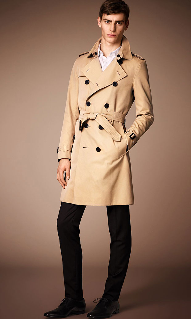trench coat heritage Burberry pour homme