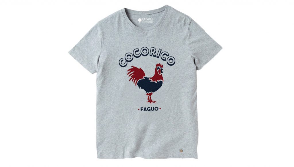T-shirt homme Faguo cocorico