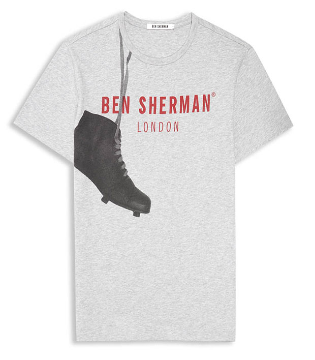 T-shirt Ben Sherman chaussure de football