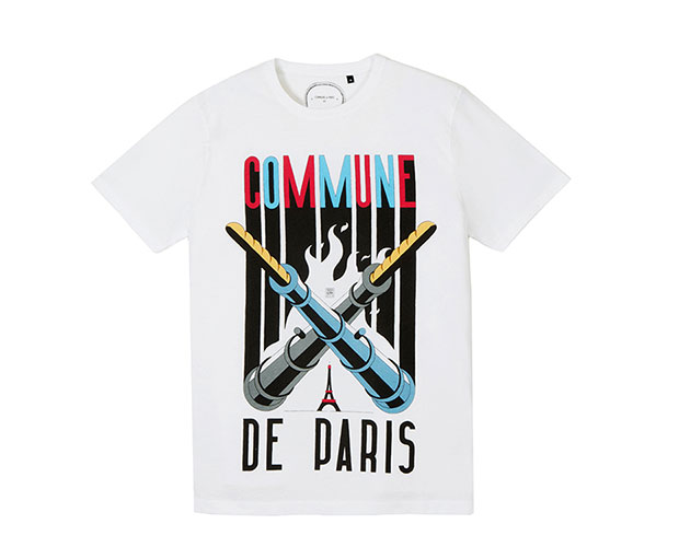 t-shirt commune de paris canon