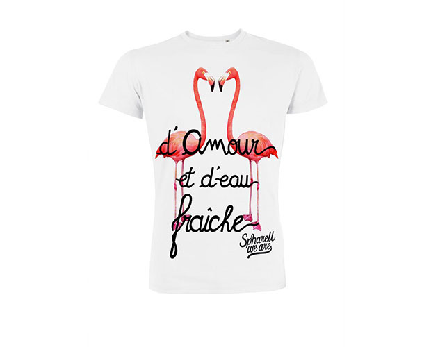 T-shirt Spharell We Are blanc