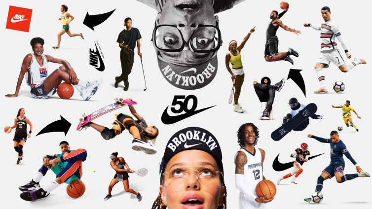 Nike 50 ans de sport